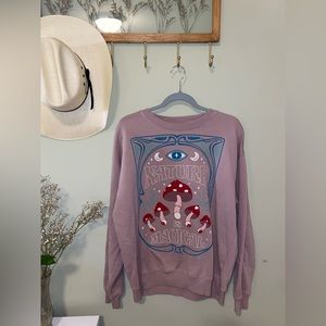 Nature is magical crewneck